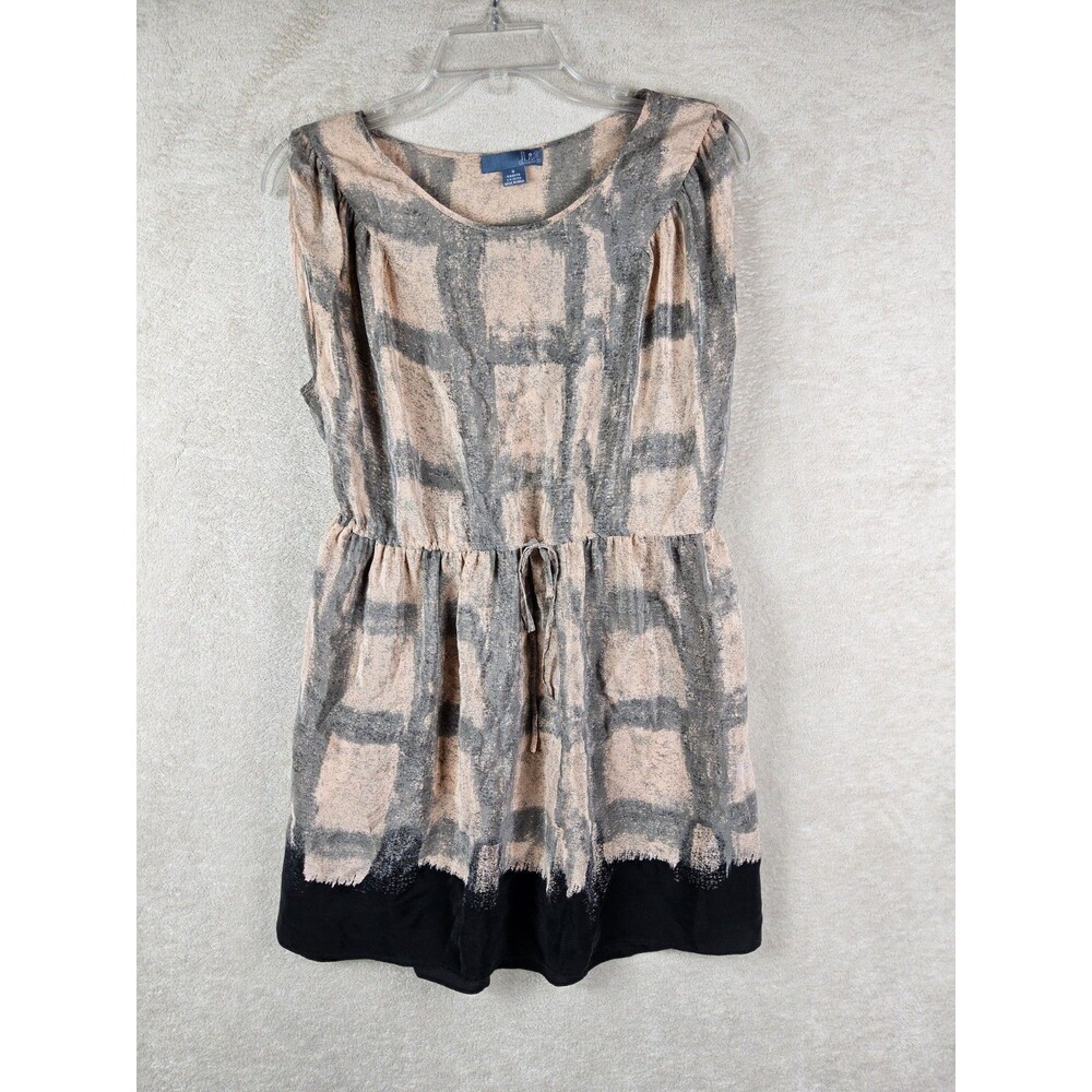 Dil Women's 100% Silk Sleeveless Tie Waist Dress Size 4